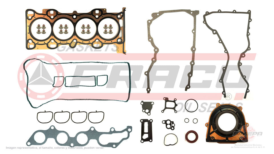 FSX-5340219 - JUEGO DE EMPAQUES PARA MAZDA 3 L4 2.0 L 16 V. DOHC 2006-2013