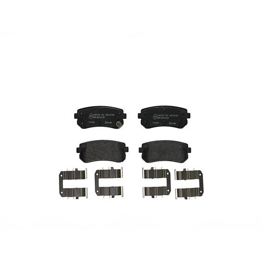 BRE-P30051 - BALATAS TRASERAS PARA HYUNDAI ELANTRA TOURING 2009-2009