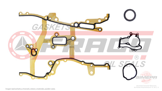 TCX-6040039 - EMPAQUE DE TAPA DE DISTRIBUCION PARA BUICK ENCORE L4 1.4 L TURBO 16 V. DOHC LUV 2012-2017