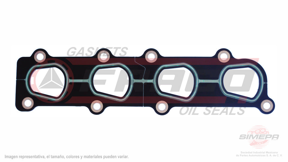 MUX-2640054 - EMPAQUE DE PLENUM PARA FORD ESCORT L4 2.0 L SOHC 8 V. 122 CID 1997-2002