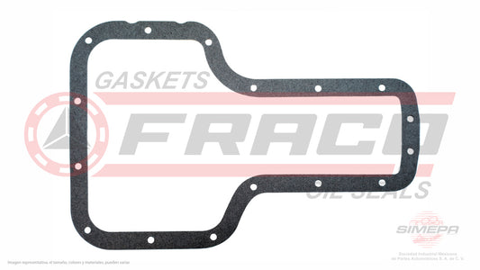 OSX-8040205 - EMPAQUE DE CARTER PARA CHEVROLET PRIZM L4 1.8 L 16 V. DOHC 1ZZFE 1998-2002
