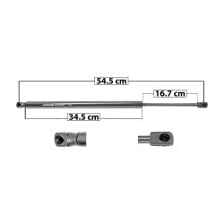 MANJ-50915 - AMORTIGUADOR 5TA PUERTA PARA JEEP LIBERTY 2008-2013 DERECHA/IZQUIERDA