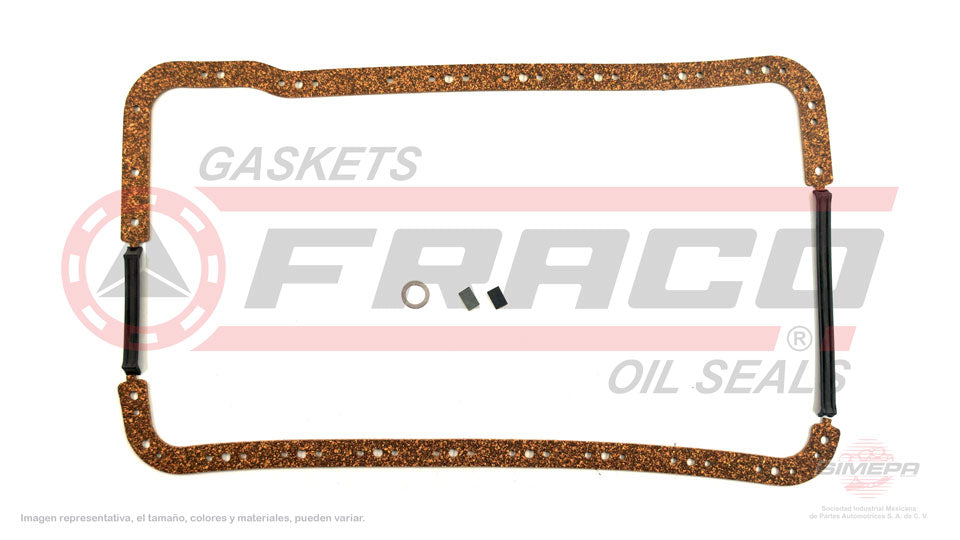 OSX-2662030 - EMPAQUE DE CARTER PARA FORD AEROSTAR V6 2.8 L 12 V. OHV 1986