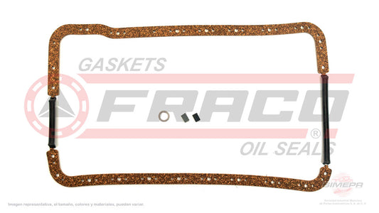 OSX-2662030 - EMPAQUE DE CARTER PARA FORD AEROSTAR V6 2.8 L 12 V. OHV 1986