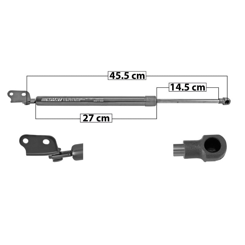 MANJ-51044 - AMORTIGUADOR 5TA PUERTA PARA MAZDA CX-5 2013-2017 DERECHO
