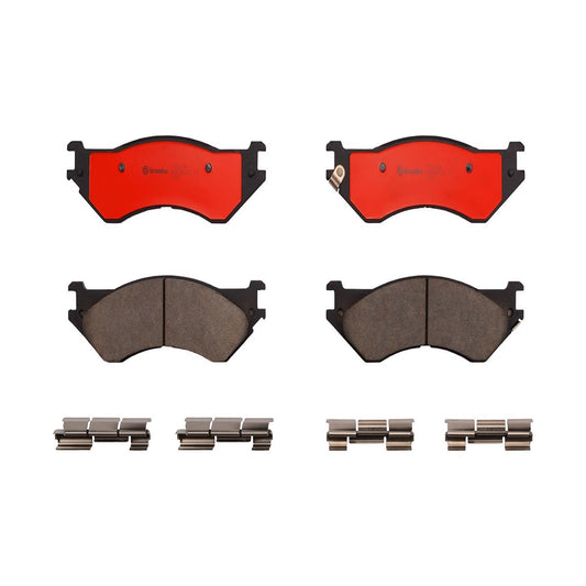 BRE-P18023N - BALATAS TRASERAS PARA DODGE RAM 1500 LARAMIE 2006-2008