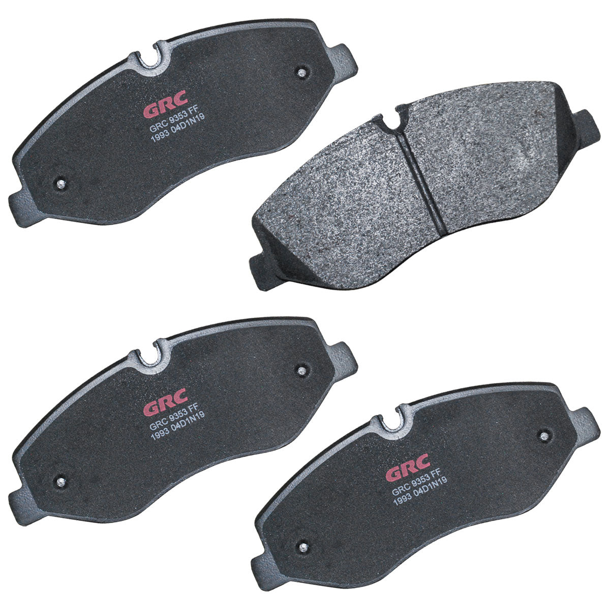 GMD1993 - BALATAS SEMIMETALICAS DELANTERAS PARA MERCEDES-BENZ METRIS 2016-2016