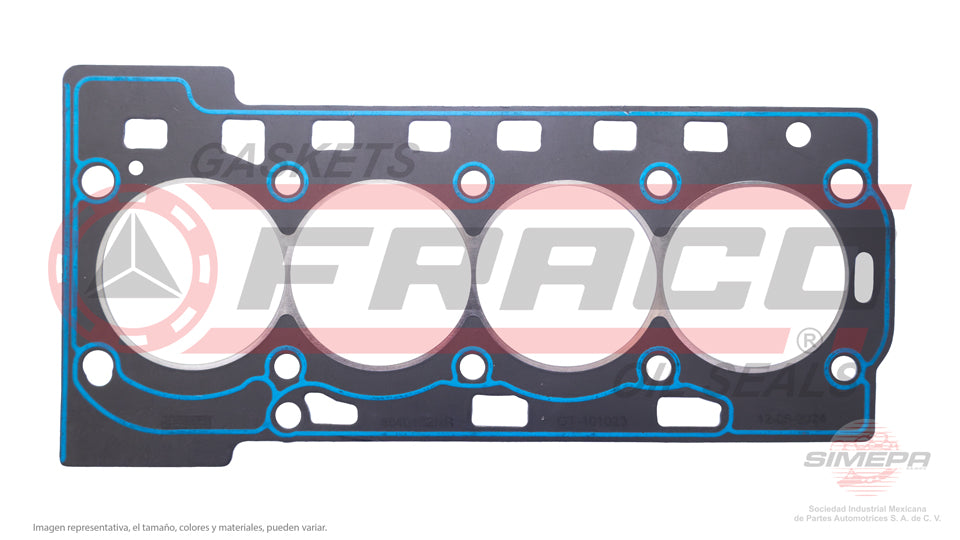 HGX-8640162-NR - EMPAQUE DE CABEZA PARA VOLKSWAGEN GOLF L4 1.6 L 16 V. DOHC BAGBLP 2004-2005