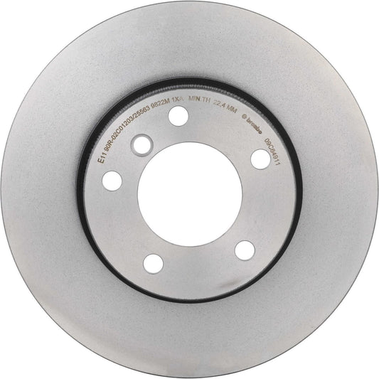 BRE-09.C649.11 - PAR DE DISCOS DE FRENO DELANTEROS PARA BMW 120I BASE 2007-2012