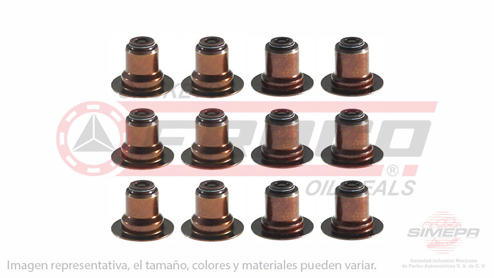 SS-3062139-V - SELLOS DE VALVULA POR JUEGOS PARA CHEVROLET SILVERADO 1500 V6 4.3 L ECOTEC 12 V. OHV LV3 2014-2018