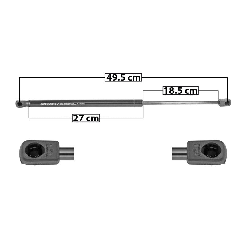 MANJ-50989 - AMORTIGUADOR 5TA PUERTA PARA KIA SOUL 2014-2019 DERECHA/IZQUIERDA