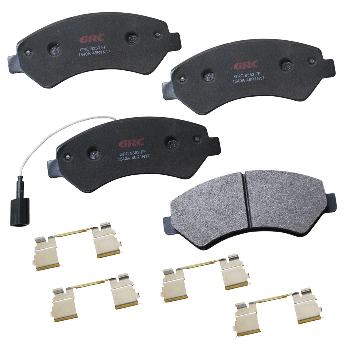 GMD1540A - BALATAS SEMIMETALICAS DELANTERAS PARA FIAT DUCATO 2011-2020