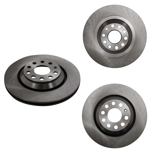 FR-28042 PAR DISCOS DE FRENO TRASEROS AUDI A3 AMBIENTE 4 1.4L 2012-2013