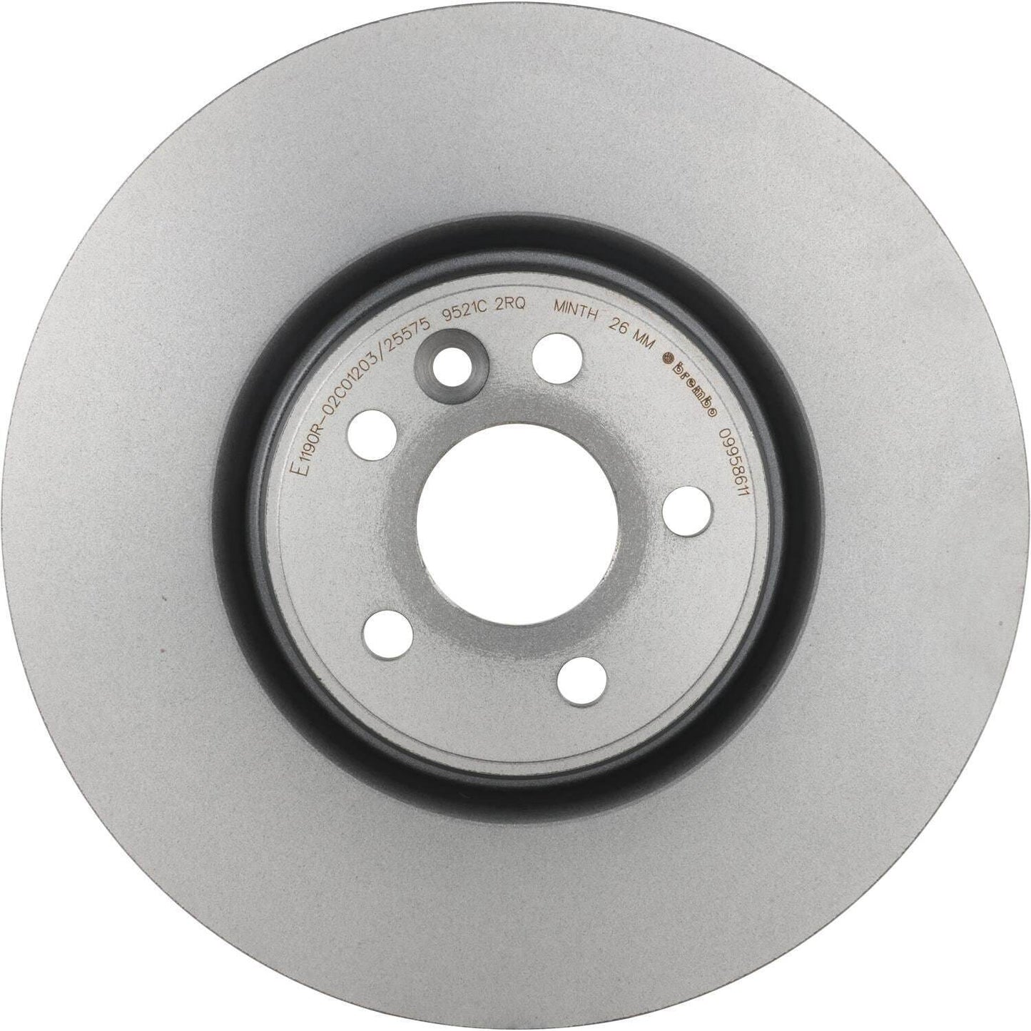 BRE-09.9586.11 - PAR DE DISCOS DE FRENO DELANTEROS PARA VOLVO S60 T5 2012-2016