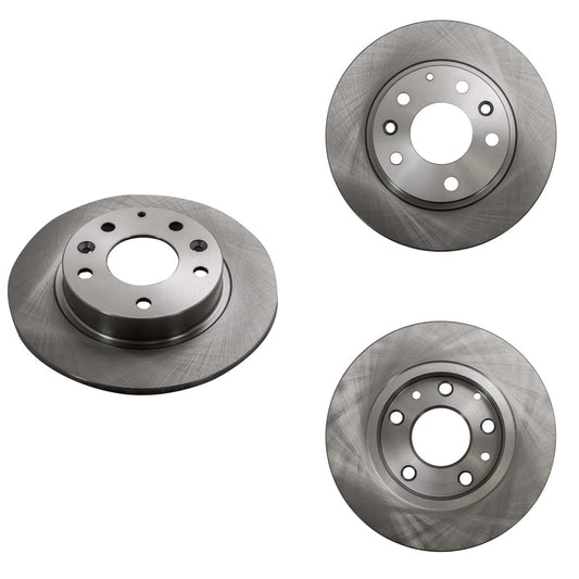 FR-18026 PAR DISCOS DE FRENO TRASEROS MAZDA 3 GS 4 CIL 2L 2014-2014