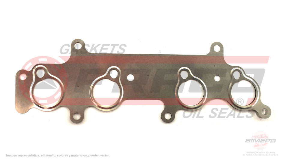 MEX-8040357 - EMPAQUE MULTIPLE DE ESCAPE PARA TOYOTA 4RUNNER L4 2.7 L 16 V. DOHC 2TRFE 2010