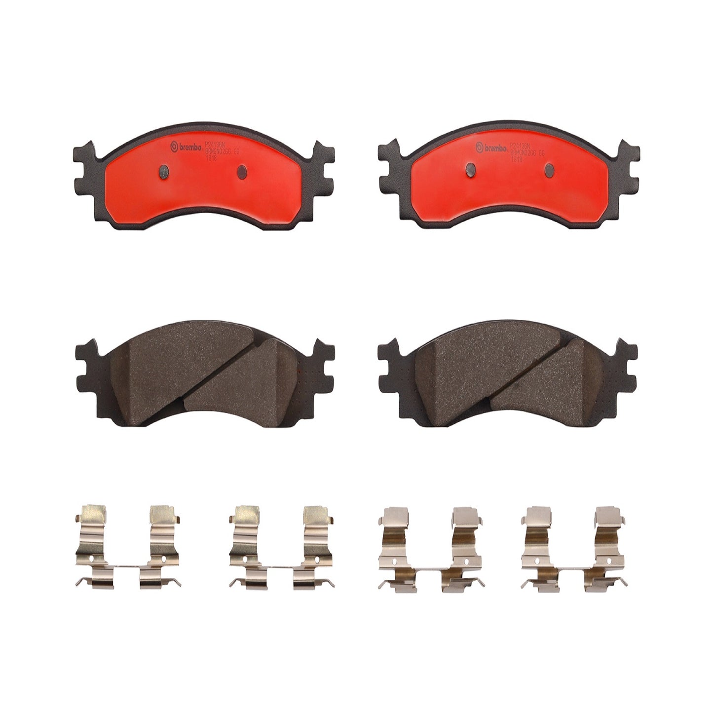 BRE-P24136N - BALATAS DELANTERAS PARA FORD EXPLORER EDDIE BAUER 2006-2010