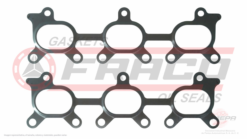 MEX-7662010 - EMPAQUE MULTIPLE DE ESCAPE PARA CHEVROLET TRACKER V6 2.5 L 24 V. DOHC H25A 2001-2004