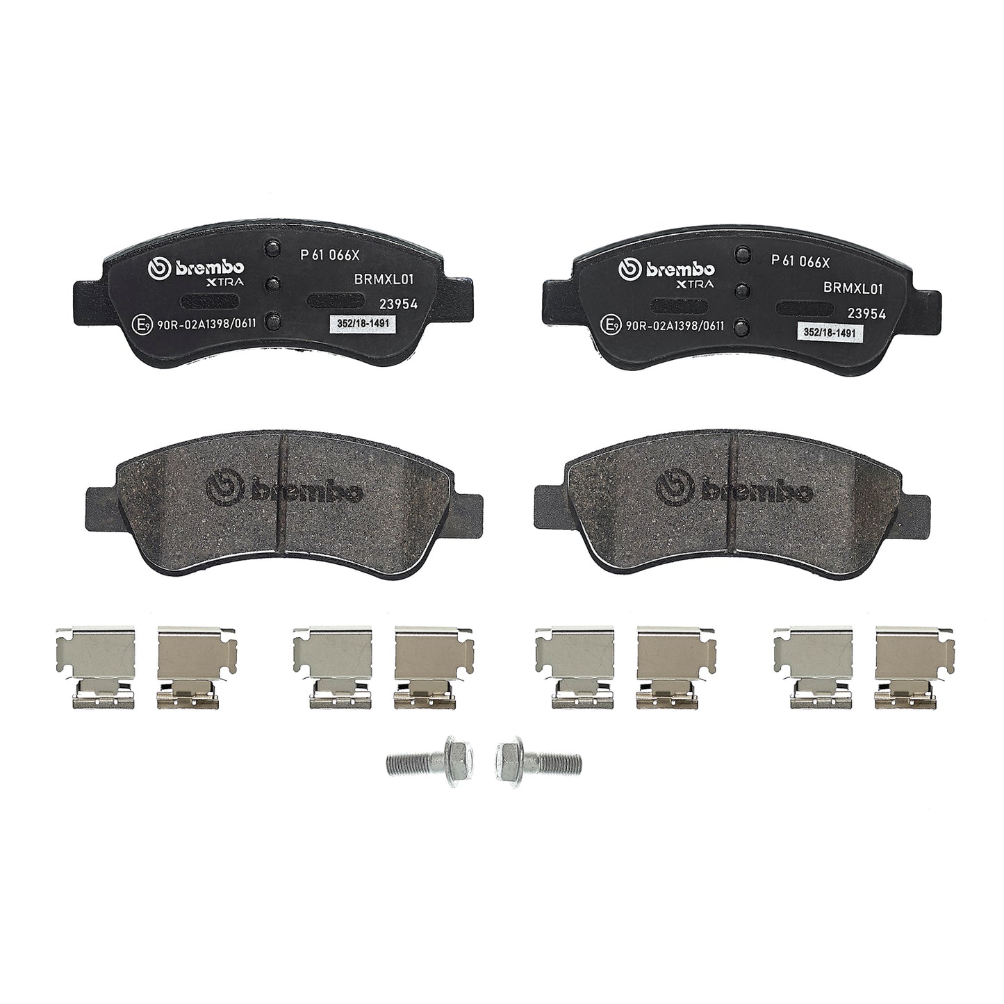 BRE-P61066X - BALATAS DELANTERAS PARA PEUGEOT 2008 ALLURE 2019-2019