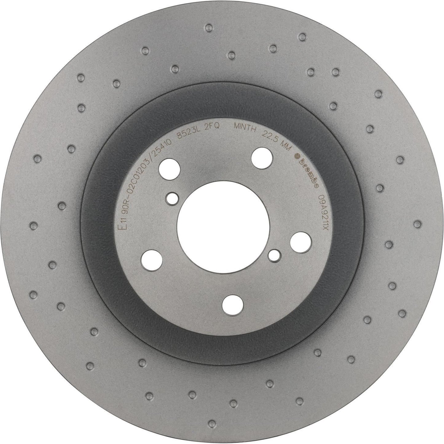 BRE-09.A921.1X - PAR DE DISCOS DE FRENO DELANTEROS PARA SUBARU FORESTER 2.5I 2014-2018