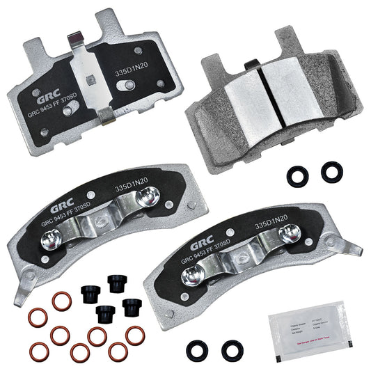 GPRD370SD - BALATAS SEMIMETALICAS DELANTERAS PARA CHEVROLET C1500 SUBURBAN 6.5L 1995-1999