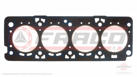 HGX-2540255-SB - EMPAQUE DE CABEZA PARA FIAT PALIO L4 1.6 L 16 V. DOHC 2004-2005