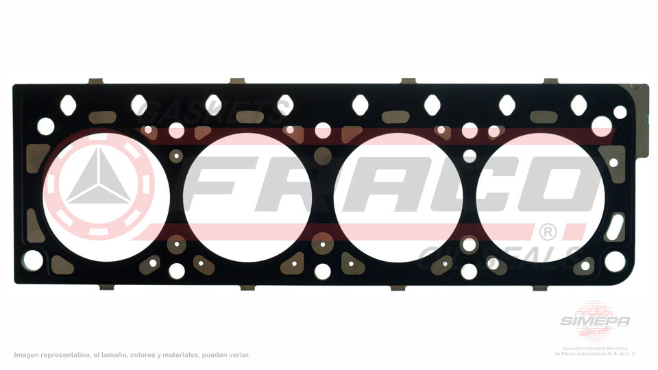 HGX-5840298-MLO - EMPAQUE DE CABEZA PARA NISSAN MONTACARGAS K21 L4 2.1 L 8 V. OHV K21 TODOS