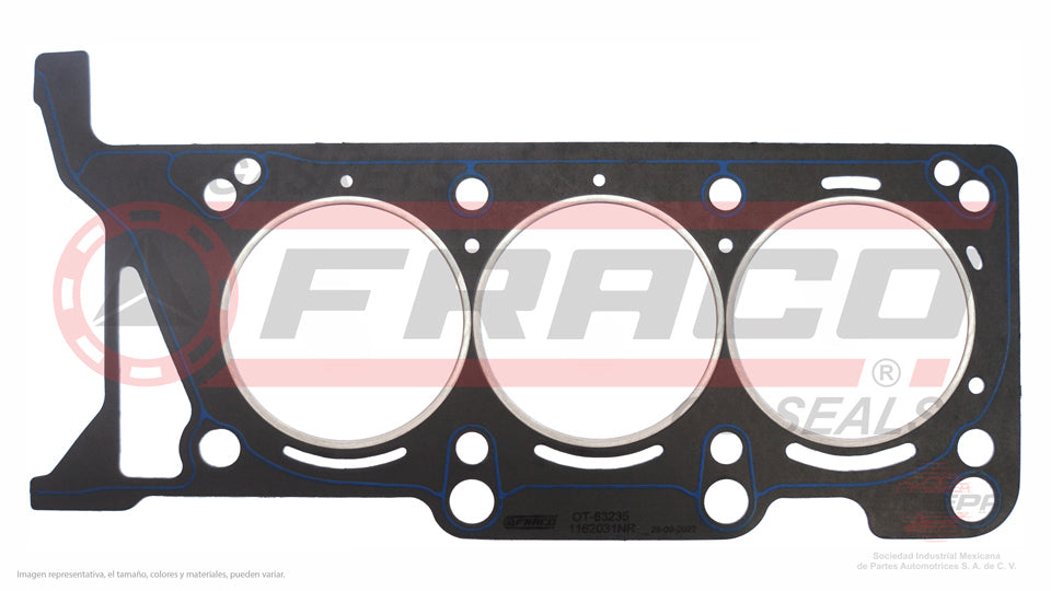 HGX-1162031-NR - EMPAQUE DE CABEZA PARA CHRYSLER PACIFICA V6 3.6 L. PENTASTAR 24 V. DOHC ERC ERF 2017-2022