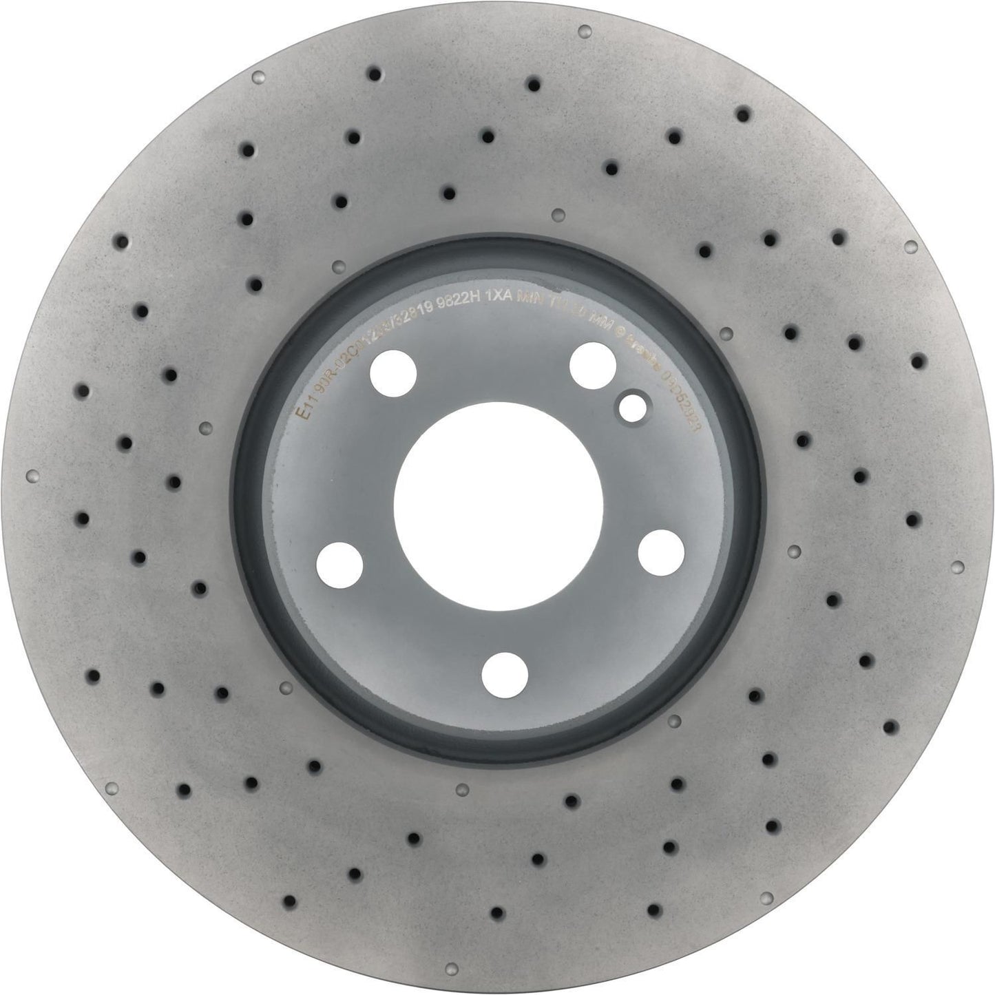 BRE-09.D529.23 - PAR DE DISCOS DE FRENO DELANTEROS PARA MERCEDES-BENZ C300 4MATIC 2015-2020