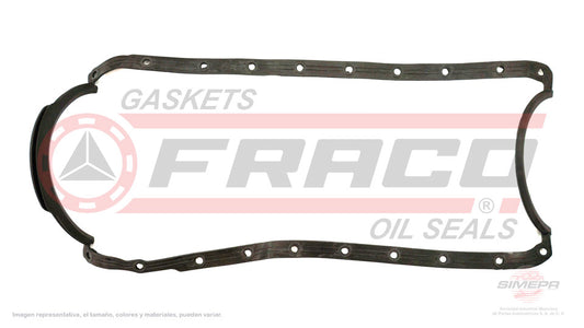 OSX-3082081 - EMPAQUE DE CARTER PARA CHEVROLET C1500 V8 7.4 L 16 V. OHV 1991-1993