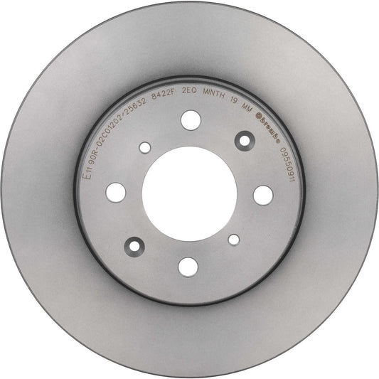 BRE-09.5509.11 - PAR DE DISCOS DE FRENO DELANTEROS PARA HONDA CITY EX 2010-2020