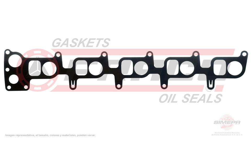 MIX-5450011 - EMPAQUE MULTIPLE DE ADMISION PARA MERCEDES BENZ SPRINTER L5 2.7 L DIESEL 20 V. DOHC OM612 OM647 2004-2006