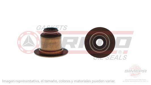 S-2437-V - (50 PIEZAS) SELLO DE VALVULA (RETEN) PARA FORD FIESTA L4 1.4 L DOHC 16 V. DOHC ZETEC 1998-2000
