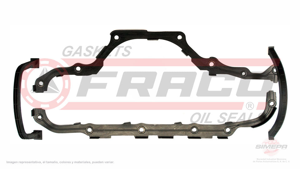 OSX-1140062 - EMPAQUE DE CARTER PARA CHRYSLER LEBARON L4 2.2 L 8 V SOHC 1989-1990