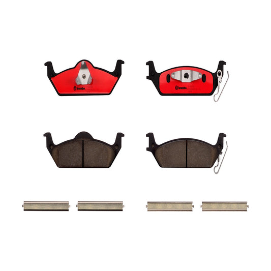 BRE-P15012N - BALATAS TRASERAS PARA DODGE DAKOTA BASE 2003-2004
