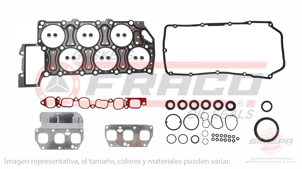 FSX-8664012 - JUEGO DE EMPAQUES PARA AUDI A3 VR6 3.2 L 24 V. DOHC 2006