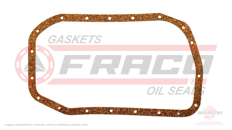 OSX-5540281 - EMPAQUE DE CARTER PARA DODGE 2000 GTX L4 2.0 L SOHC 8 V. SOHC G63B 1989-1990