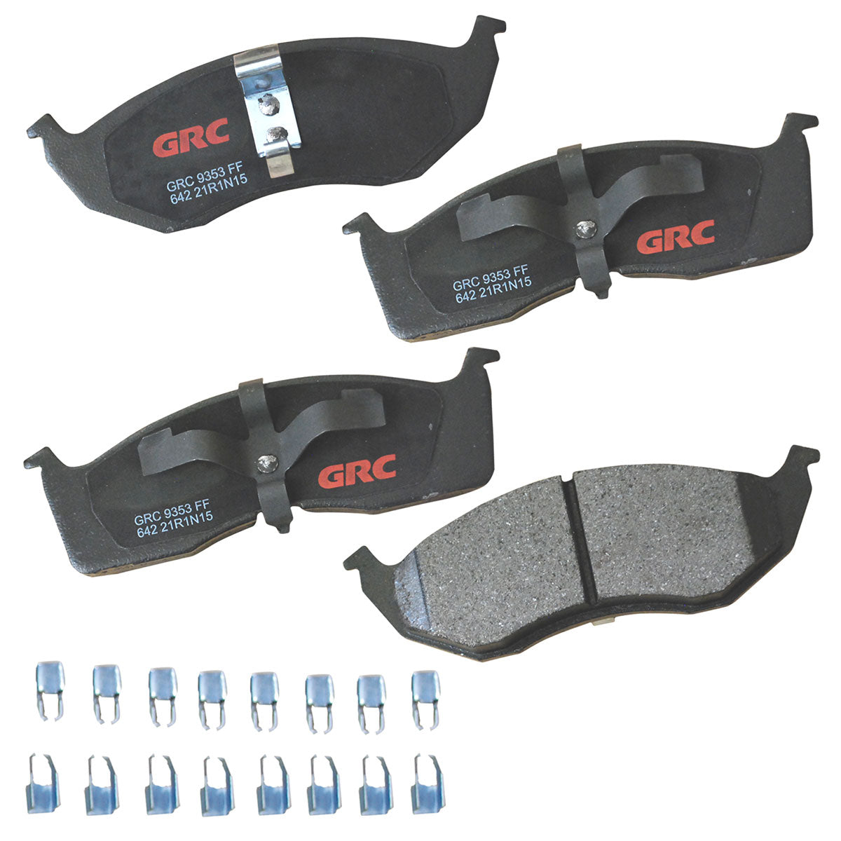 GMD642 - BALATAS SEMIMETALICAS DELANTERAS PARA CHRYSLER NEON 1995-1996
