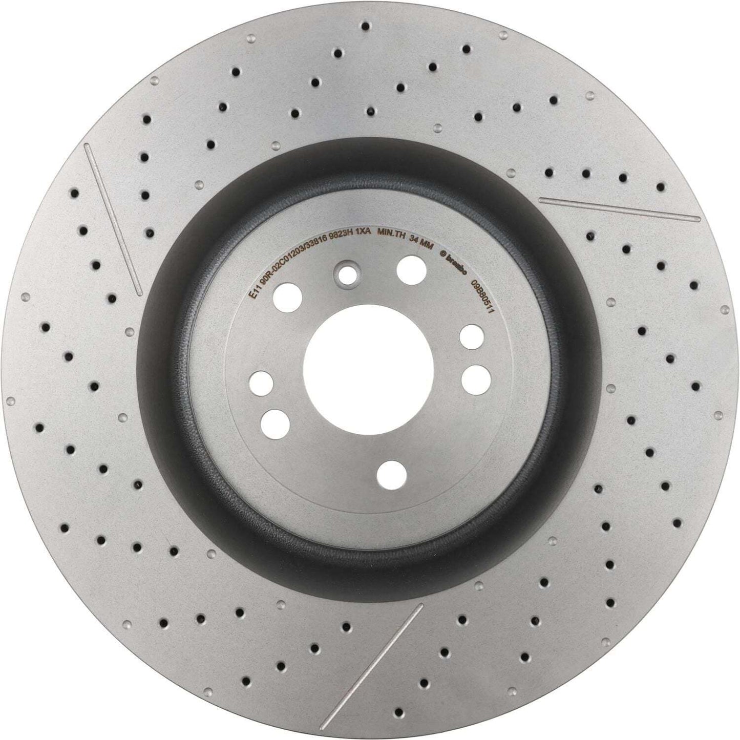 BRE-09.B805.11 - PAR DE DISCOS DE FRENO DELANTEROS PARA MERCEDES-BENZ GLE43 AMG BASE 2018-2018