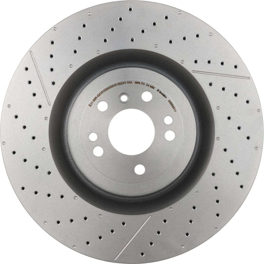 BRE-09.B805.11 - PAR DE DISCOS DE FRENO DELANTEROS PARA MERCEDES-BENZ GLE43 AMG BASE 2018-2018