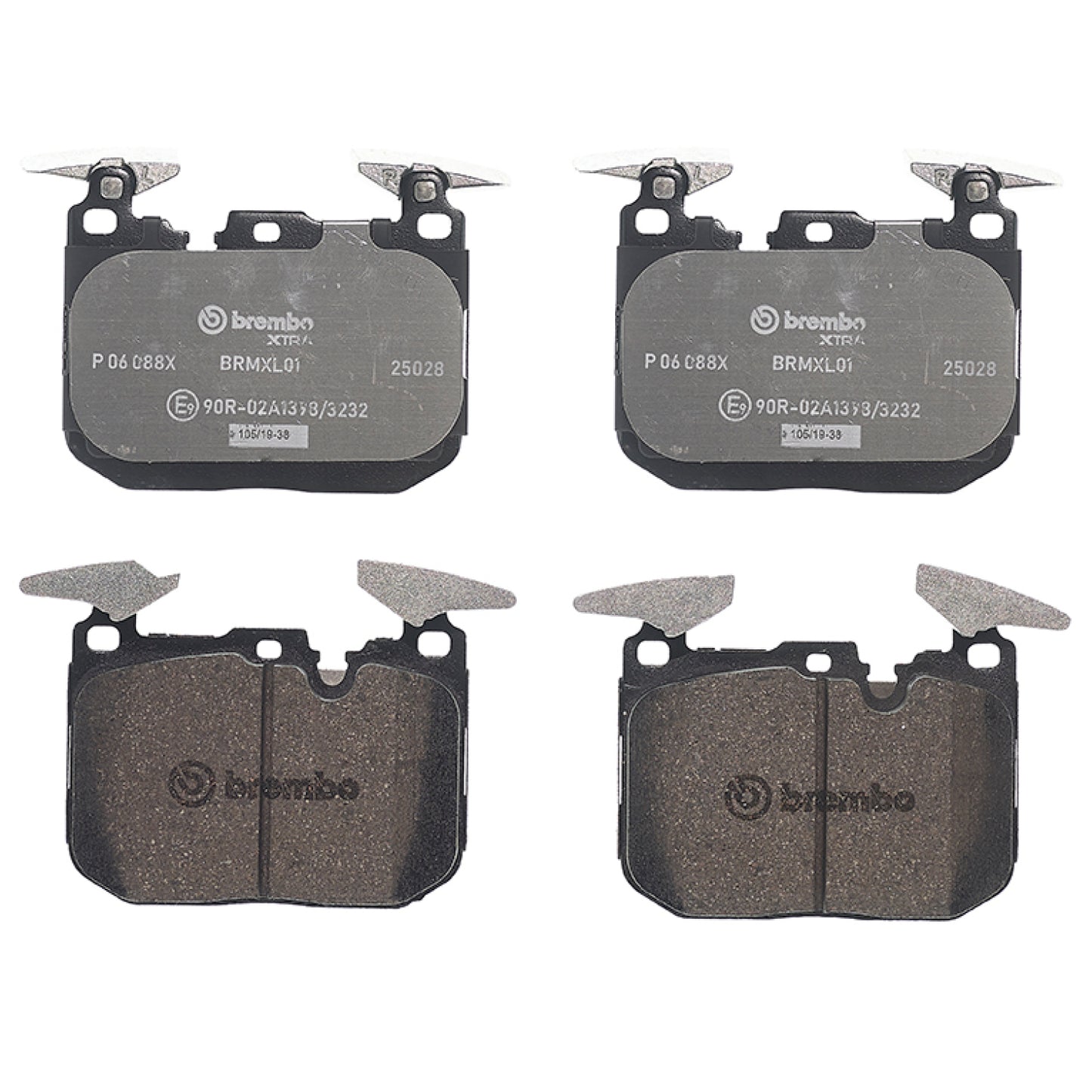 BRE-P06088X - BALATAS DELANTERAS PARA BMW 118I BASE 2012-2015