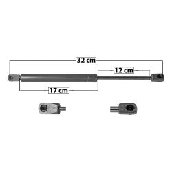 MANJ-35107 - AMORTIGUADOR COFRE PARA FORD ESCAPE 2001-2007 DERECHA/IZQUIERDA
