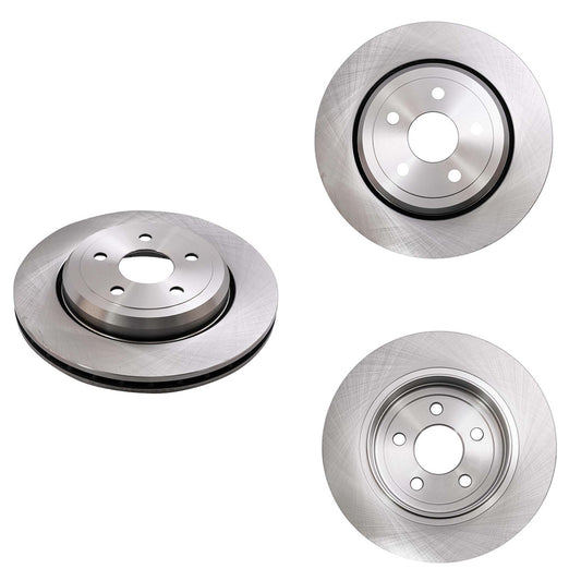 FR-05116 PAR DISCOS DE FRENO TRASEROS DODGE DURANGO CITADEL 6 CIL 3.6L 2013-2014