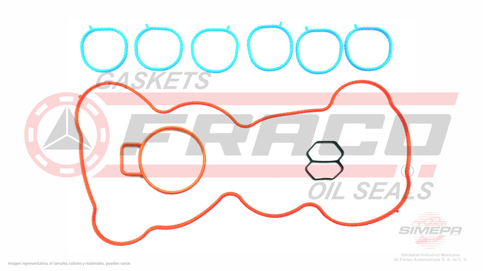 MUX-2662076 - EMPAQUE DE PLENUM PARA FORD WINDSTAR V6 3.8 L 12 V. OHV 1999-2003