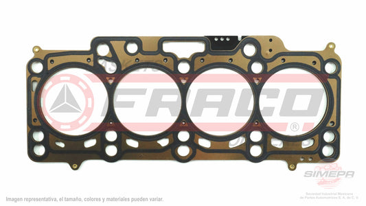 HGX-8640155-3MLO - EMPAQUE DE CABEZA PARA VOLKSWAGEN AMAROK L4 2.0 L DIESEL 16 V. DIESEL TURBO 2010-2014