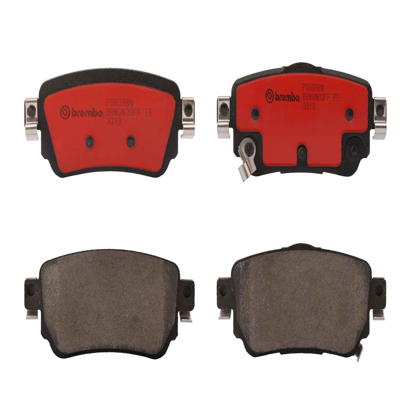 BRE-P56098N - BALATAS TRASERAS PARA NISSAN ROGUE S 2018-2018