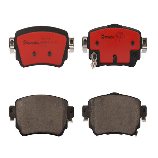 BRE-P56098N - BALATAS TRASERAS PARA NISSAN ROGUE S 2018-2018
