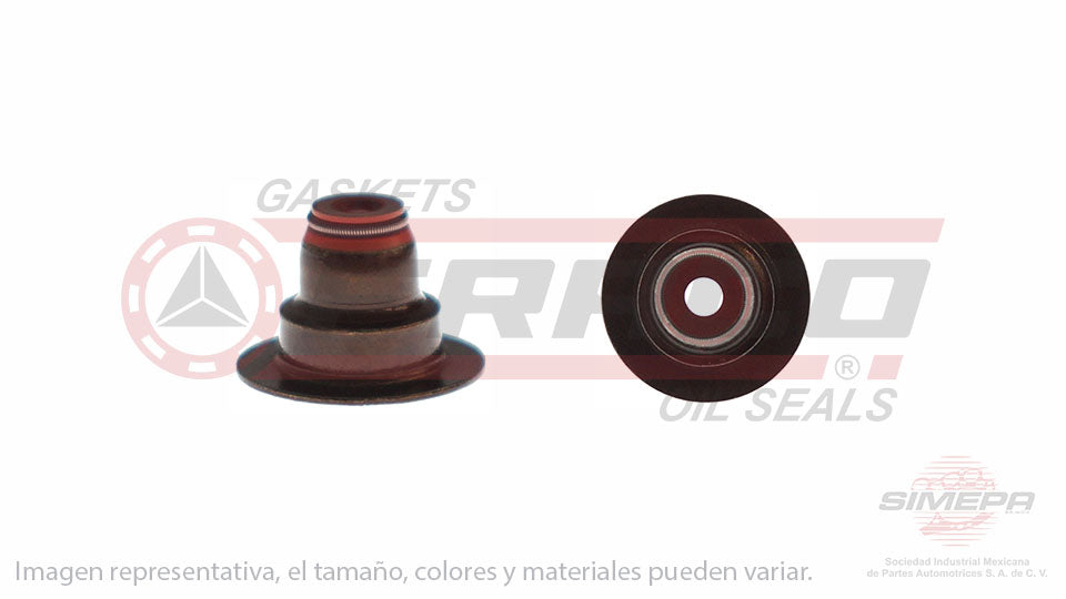 S-2416-V - (50 PIEZAS) SELLO DE VALVULA (RETEN) PARA CHEVROLET AVEO L4 1.6 L LXV 16 V. DOHC LXV 2009-2011