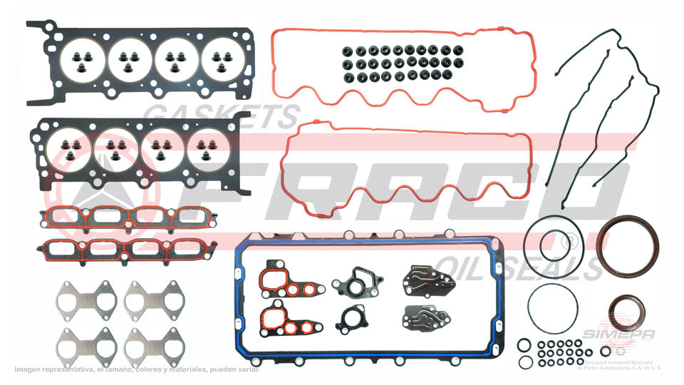 FSX-2682097NR - JUEGO DE EMPAQUES PARA FORD EXPEDITION V8 5.4 L SOHC 24 V. SOHC 2007-2014