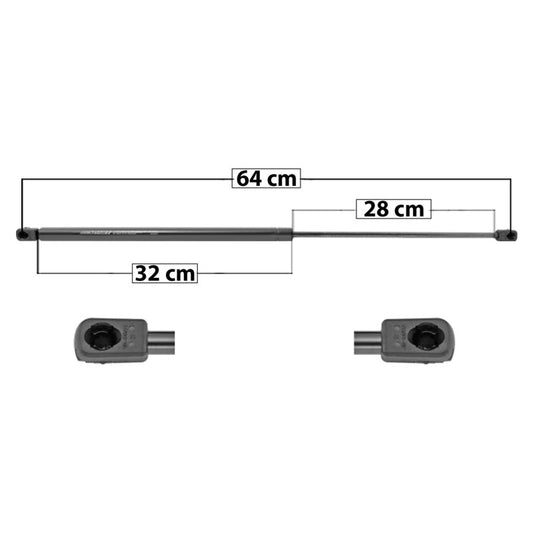 MANJ-50768 - AMORTIGUADOR COFRE PARA MERCEDES-BENZ CLASE-E 2003-2009 DERECHA/IZQUIERDA